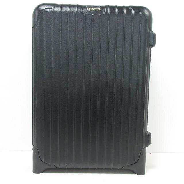 なしRIMOWA(リモワ) キャリーバッグ美品  - 黒