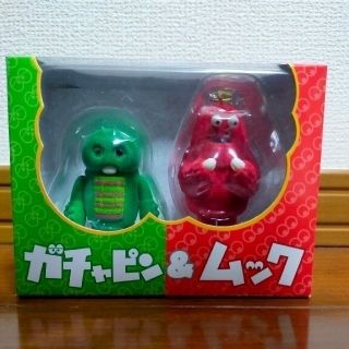 メディコムトイ(MEDICOM TOY)のKUBRICK ガチャピン&ムック(キャラクターグッズ)