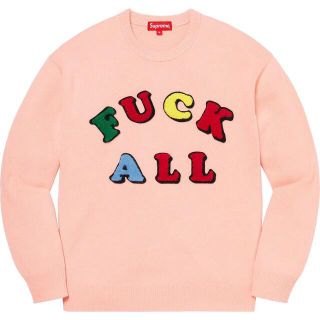 シュプリーム(Supreme)のsupreme jamie reid fuck all sweater (ニット/セーター)