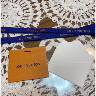 ルイヴィトン(LOUIS VUITTON)の（ルイヴィトン）リボン&メッセージカード(カード/レター/ラッピング)