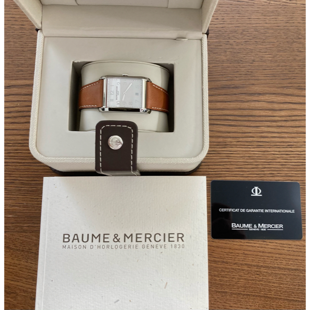 BAUME&MERCIER(ボームエメルシエ)のBaume&Mercier ボーム&メルシエ Hampton 新品未使用品 メンズの時計(腕時計(アナログ))の商品写真