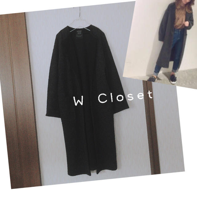 w closet(ダブルクローゼット)の49✳︎W closet レディースのジャケット/アウター(ロングコート)の商品写真