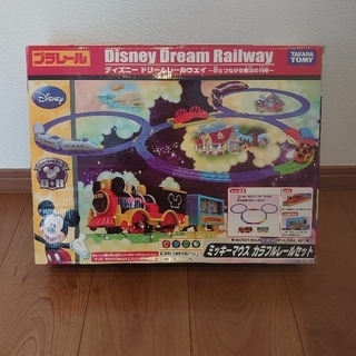 (値下げ)プラレールディズニードリームミッキーマウスカラフルレールセット(鉄道模型)