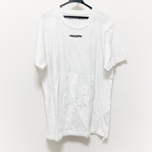 オフホワイト 半袖Tシャツ サイズXL メンズトップス