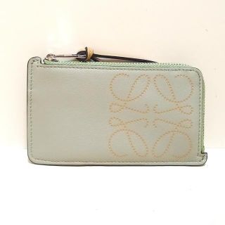 驚きの値段 ロエベ LOEWE 美品 フラグメントケース レザー 定期入れ ...