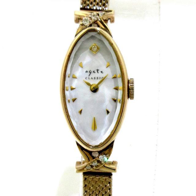 agete(アガット) 腕時計 - 1811 レディース
