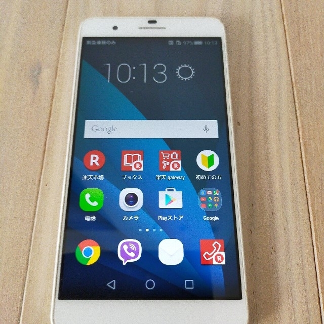 HUAWEI(ファーウェイ)のHuawei honor6 Plus simフリースマホ スマホ/家電/カメラのスマートフォン/携帯電話(スマートフォン本体)の商品写真