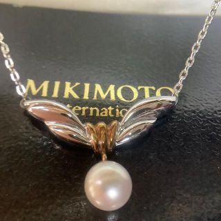 超珍品 MIKIMOTO K18 大粒真珠ネックレス