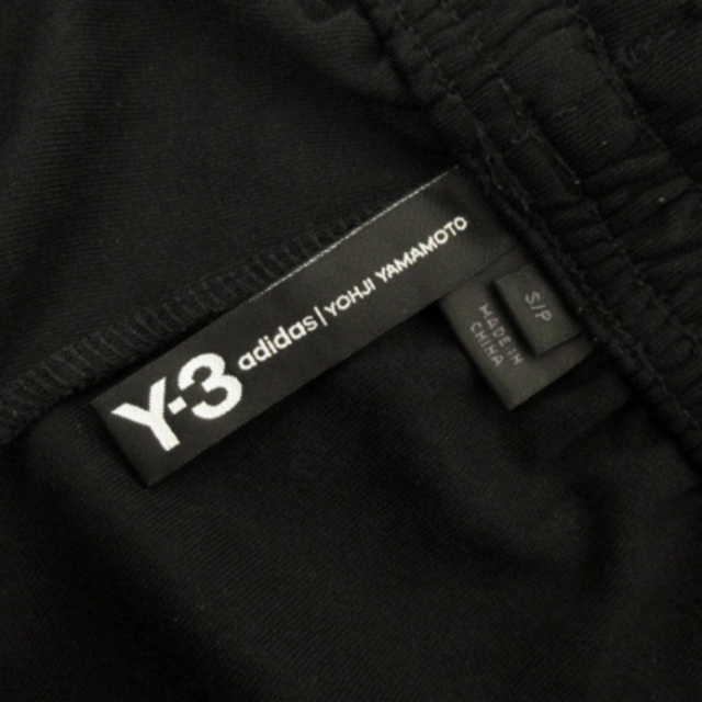 Y-3 パンツ ワイド ジャージ イージー 3本ライン DP0516 黒 S