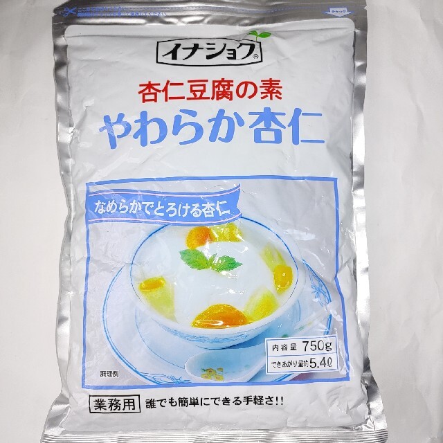 イナショク　杏仁豆腐の素750g 食品/飲料/酒の食品(菓子/デザート)の商品写真