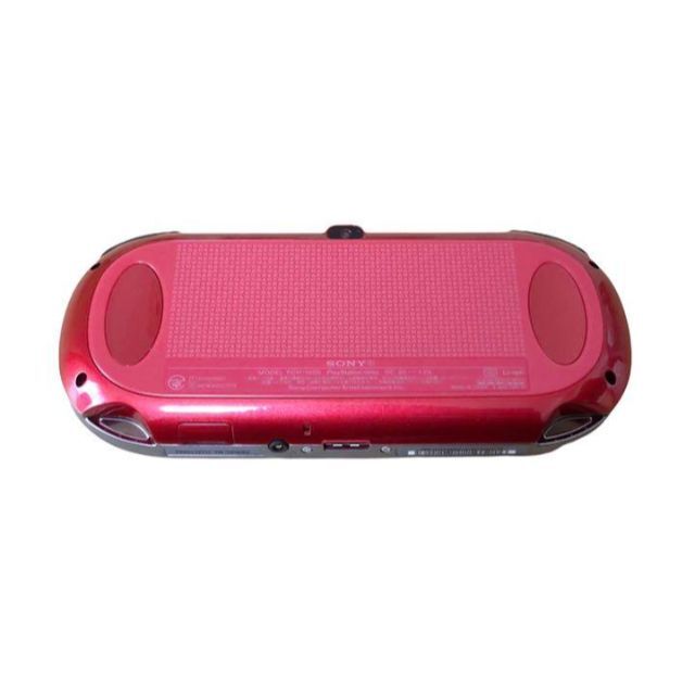 PlayStation Vita(プレイステーションヴィータ)の☆極美品☆ PSVITA pch-1000 コズミック レッド 本体 充電器付き エンタメ/ホビーのゲームソフト/ゲーム機本体(携帯用ゲーム機本体)の商品写真