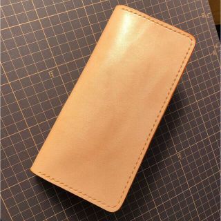 シンプル 長財布 ヌメ革 エイジング レザークラフト ハンドメイドの ... シンプル 長財布 ヌメ革 エイジング レザークラフト ハンドメイド