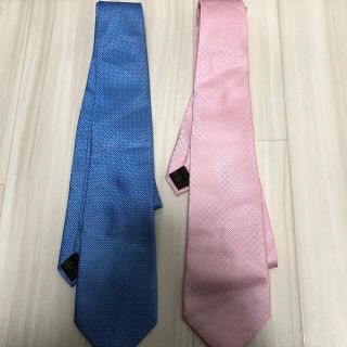 LOUIS VUITTON - LOUIS VUITTON ネクタイ 2本の通販 by a |ルイ