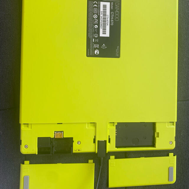 Wacom(ワコム)のBAMBOO CTH670 ペンタブ スマホ/家電/カメラのPC/タブレット(タブレット)の商品写真