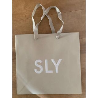 スライ(SLY)のSLY ショップ袋(ショップ袋)