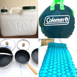 コールマン(Coleman)のアウトドア　キャンプ　コールマン調理器具、寝具等4点セット(その他)