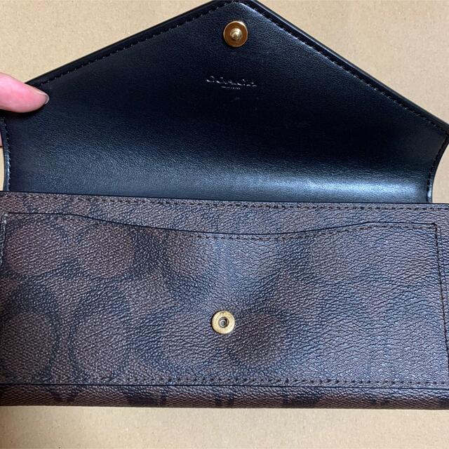 ◎国内購入品◎COACH  シグネチャー エンベロープ ウォレット 3