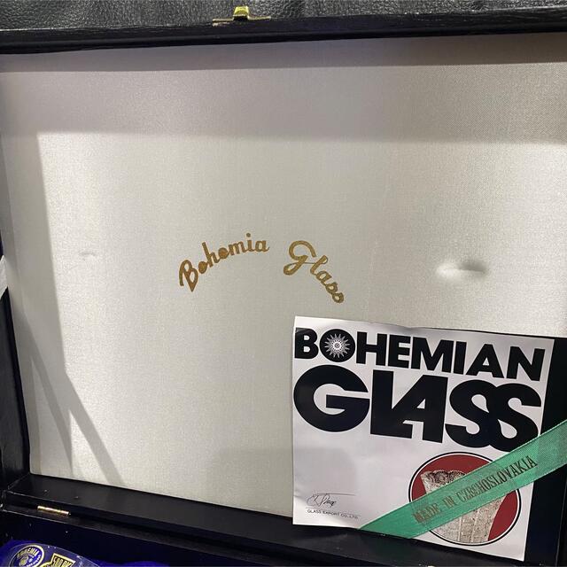 BOHEMIA GLASS ボヘミアグラス6客 500PK ロックグラス 箱付き