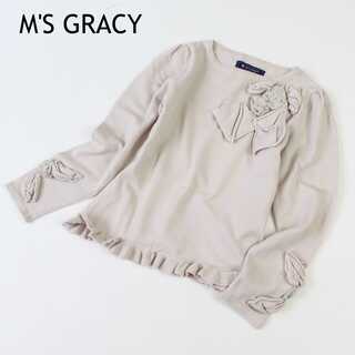 M'S GRACY - エムズグレイシー 長袖セーター サイズ38 Mの通販 by 