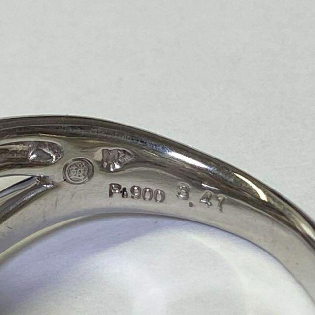 Pt900　高品質 ピンクトルマリンリング　3.41ct　D0.28ct レディースのアクセサリー(リング(指輪))の商品写真