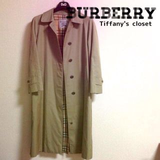 バーバリー(BURBERRY)の美品★バーバリーノヴァチェックコート(ロングコート)