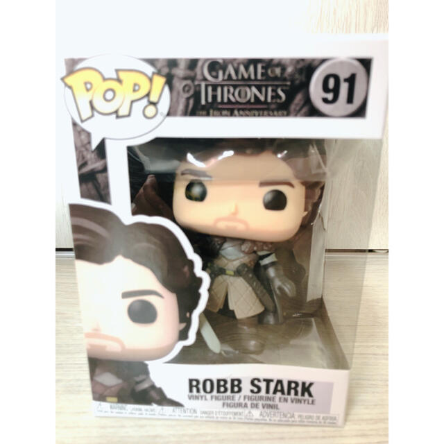 FUNKO POP!  ゲームオブスローンズ　ロブ・スターク エンタメ/ホビーのフィギュア(SF/ファンタジー/ホラー)の商品写真