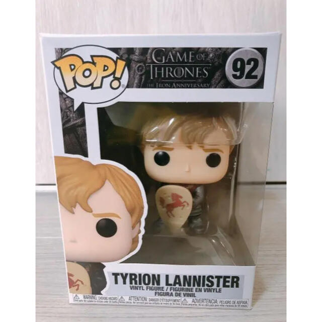 FUNKO POP ゲームオブスローンズ　ティリオン・ラニスター エンタメ/ホビーのフィギュア(SF/ファンタジー/ホラー)の商品写真