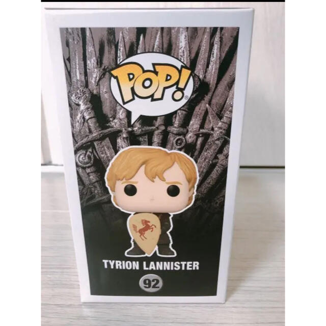 FUNKO POP ゲームオブスローンズ　ティリオン・ラニスター エンタメ/ホビーのフィギュア(SF/ファンタジー/ホラー)の商品写真