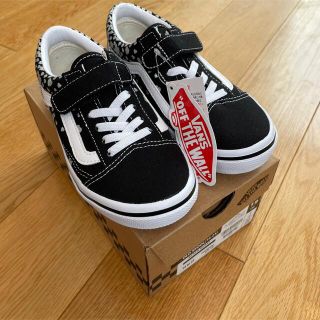 ヴァンズ(VANS)の〈新品〉VANS オールドスクール　ハート　ラメ　19cm(スニーカー)