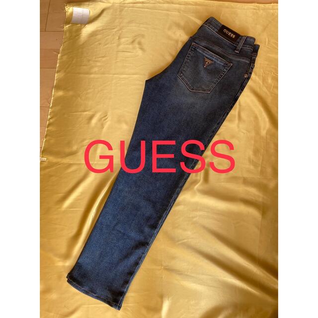 GUESS デニム パンツ スリム ストレッチ ウォームアップ