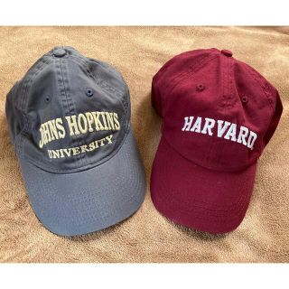 ハーヴァード(HARVARD)の未使用 Harvard大 + Johns Hopkins大 帽子(キャップ)