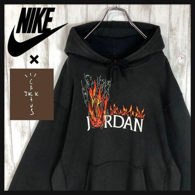 【限定コラボ】ナイキ × カクタスジャック 刺繍ロゴ 希少 パーカー入手困難 | フリマアプリ ラクマ 入園入学祝い 【限定コラボ】カクタスジャック NIKE 刺繍ロゴ ジョーダン 希少 パーカー パーカー
