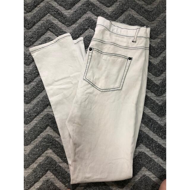 メンズ ホワイトデニム スキニー メンズのパンツ(デニム/ジーンズ)の商品写真