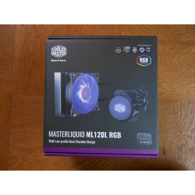 ★ほぼ新品 MasterLiquid ML120L RGB ★