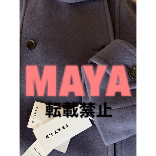 FRAY I.D - ☆雑誌掲載☆ FRAY ID スタンドカラーオーバーコート FRAY I.D - ☆雑誌掲載☆ FRAY ID スタンドカラーオーバーコート