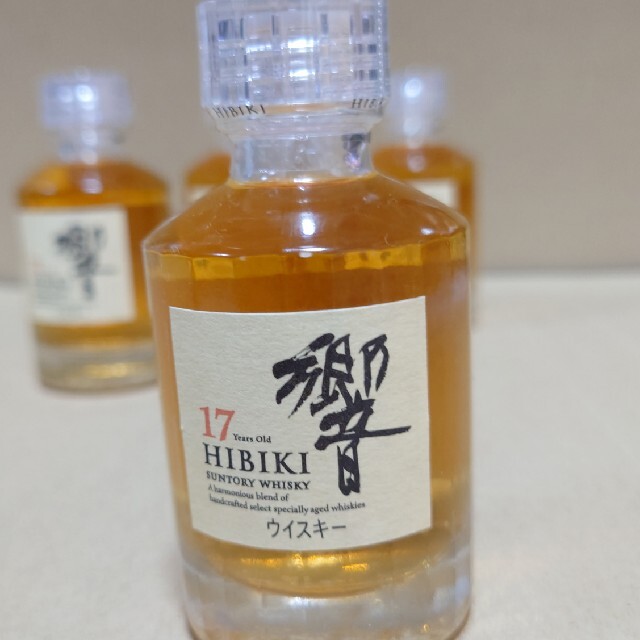 響17年 ミニボトル50ml×5本 - ウイスキー