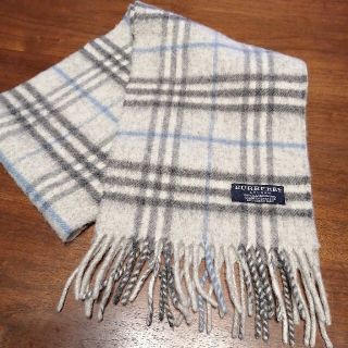 バーバリー(BURBERRY)のバーバリー　キッズ　マフラー　グレー系(マフラー/ストール)