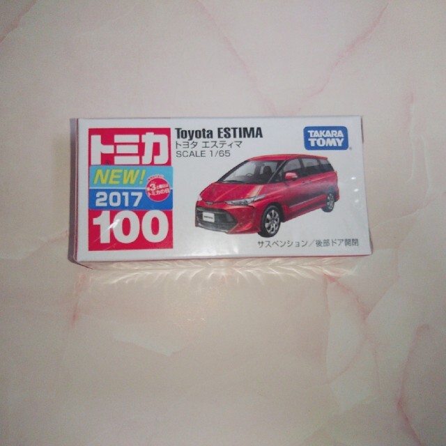 トヨタ(トヨタ)のTOYOTA エスティマ トミカ エンタメ/ホビーのおもちゃ/ぬいぐるみ(ミニカー)の商品写真