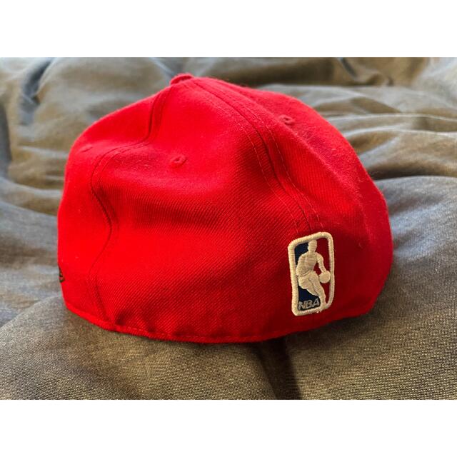 NEW ERA(ニューエラー)のNEW ERA 赤 レッド シカゴ ブルズ チーム ニューエラ  メンズの帽子(キャップ)の商品写真
