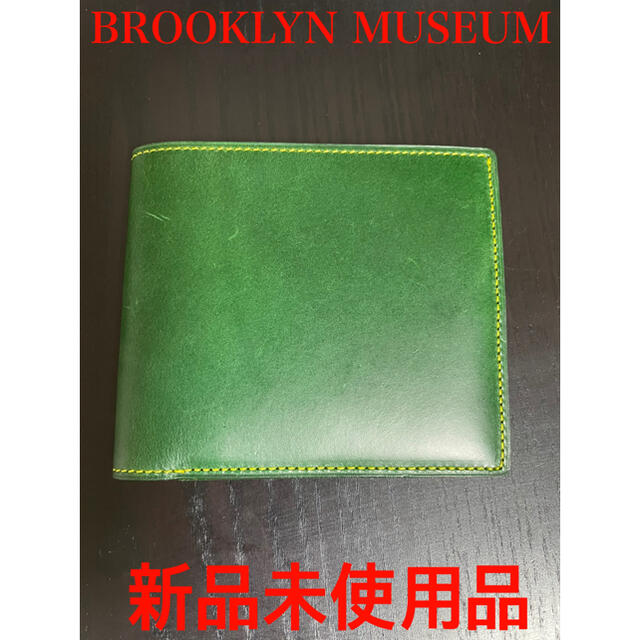 BROOKLYN MUSEUM 本革 二つ折り財布 公式特典付