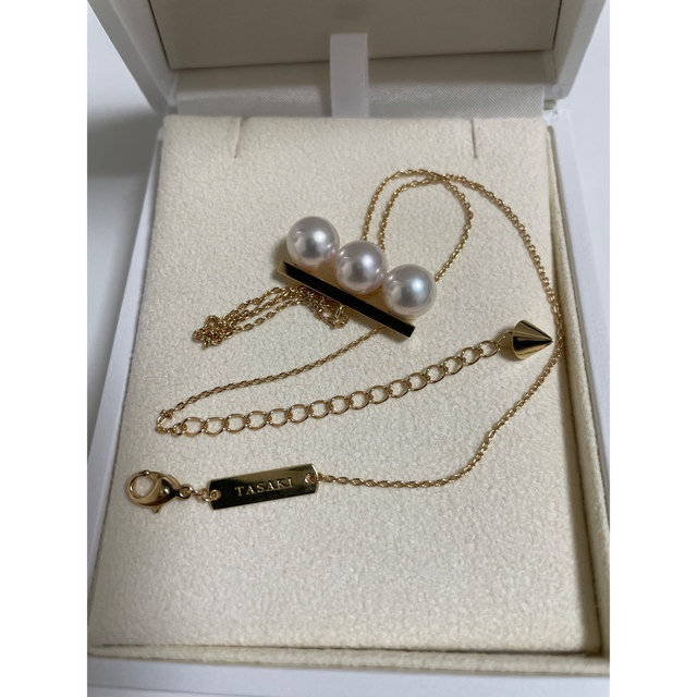 45cmあこや真珠新品 TASAKI バランスネオ ペンダント