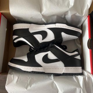 NIKE DUNK LOW White/Black "Panda" 27.5cm(スニーカー)