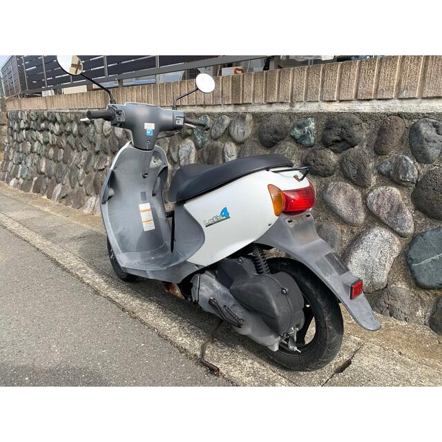 スズキ - スズキ レッツ4 50 原付 スクーター 実動 書類 鍵有 バッテリ