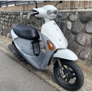 スズキ - スズキ レッツ4 50 原付 スクーター 実動 書類 鍵有 バッテリ