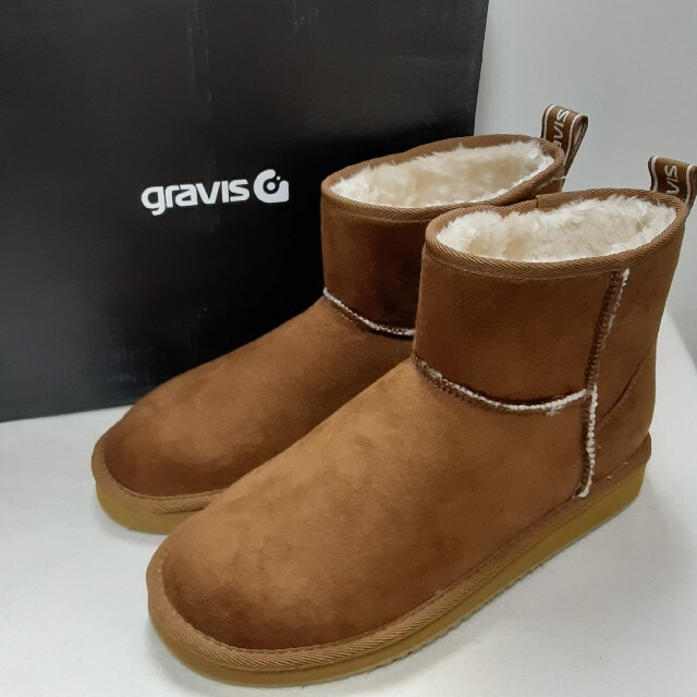 gravis(グラビス)の最値!定価6490円!新品!グラビス アダムス ボアブーツ スニーカー 25cm メンズの靴/シューズ(ブーツ)の商品写真