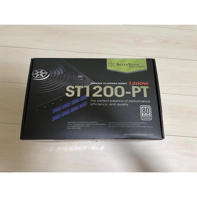 PCパーツSilverStone PC電源 1200W  SST-ST1200-PT