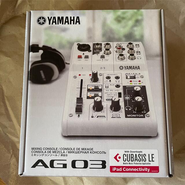 YAMAHA AG03 新品未使用