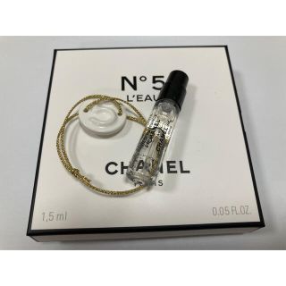 シャネル(CHANEL)のCHANEL N°5オードトワレ&ブレスレット&メッセージカード(香水(女性用))