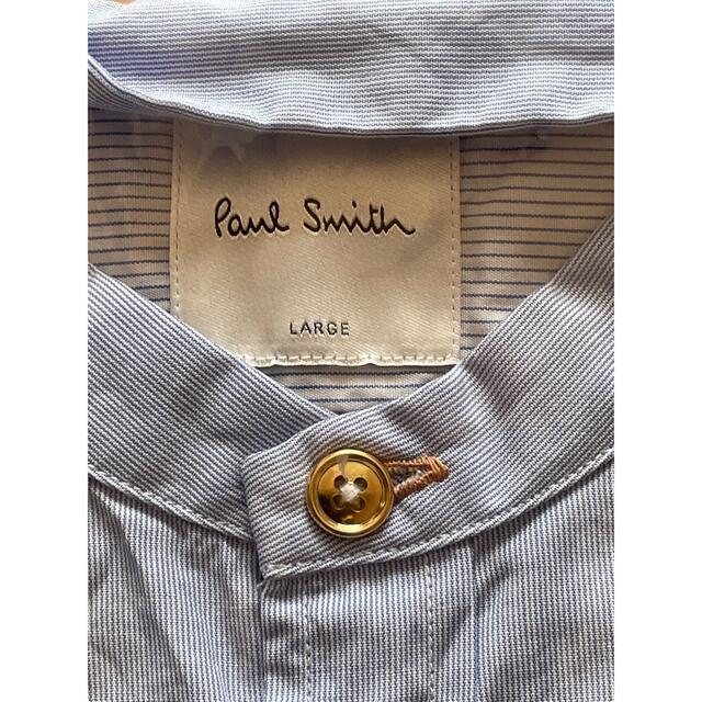 Paul Smith - 未使用ポールスミス スタンドカラーシャツ paul smithの