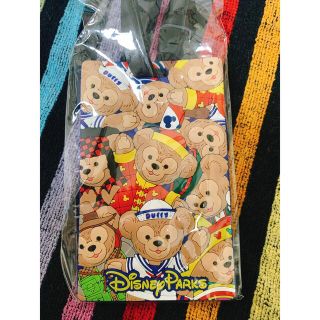 ディズニー(Disney)の【香港ディズニー】ダッフィー　ラゲッジタグ(旅行用品)